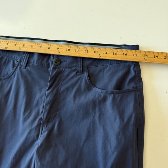 Orvis The Performance Stretch Navy Blue 5 Pocket Outdoor Pants Mens 34 x 32 - Picture 7 of 9